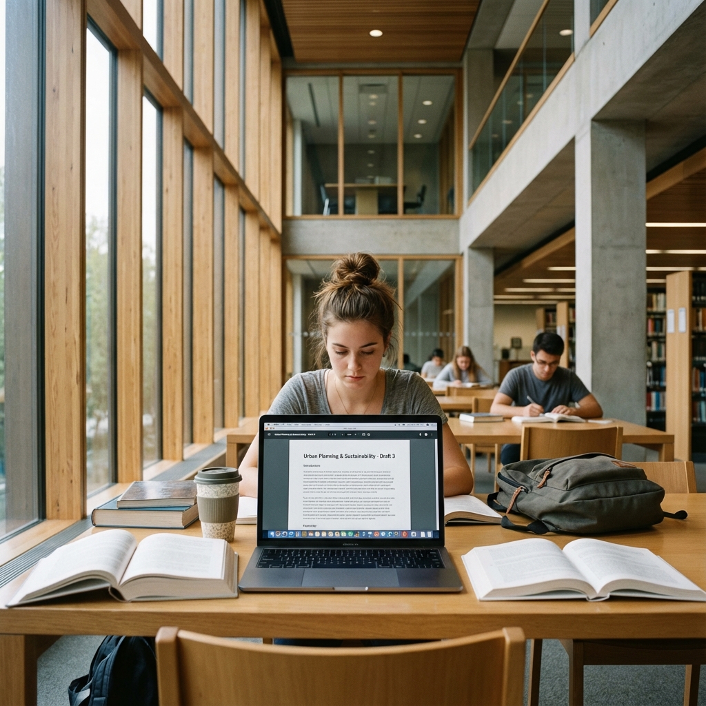 Student editing report